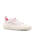 Moncler Pivot panelled leather sneakers - Pink