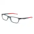 Nike 7056 rectangle-frame glasses - Grey