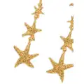 Oscar de la Renta Starfish drop earrings - Gold