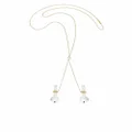 Delfina Delettrez 18kt yellow gold Pearl Sonic necklace