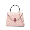 Valextra grained-texture leather tote bag - Pink