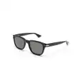 Montblanc tinted-lens square-frame sunglasses - Black