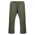 ASPESI straight-leg cotton trousers - Green