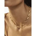Monica Vinader Nura gold vermeil choker necklace