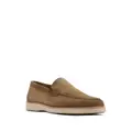 Magnanni Lourenco suede loafers - Brown