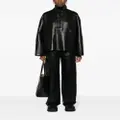 Nanushka Hadasa faux-leather jacket - Black