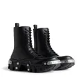 Balenciaga Bulldozer platform lace-up boots - Black