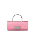 Jimmy Choo Diamond leather top-handle bag - Pink