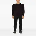 Dell'oglio cotton-blend tapered trousers - Black