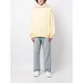 Marni faux-fur cotton hoodie - Yellow