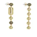 Marc Jacobs The Monogram ball-chain earrings - Gold