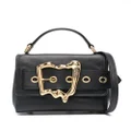 Moschino Morphed buckle leather tote bag - Black