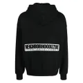 izzue x Neighborhood jersey hoodie - Black