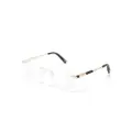 Chopard Eyewear VCHG18 rimless logo-engraved eyeglasses - Gold