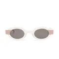 Kaleos Philip round-frame sunglasses - Pink