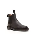 Common Projects Chelsea pebbled-leather ankle boots - Brown