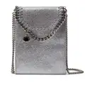 Stella McCartney Falabella crossbody phone pouch - Silver