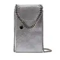 Stella McCartney Falabella crossbody phone pouch - Silver