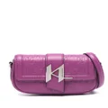 Karl Lagerfeld K/Saddle crossbody bag - Purple