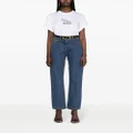 Victoria Beckham slogan-print organic cotton T-shirt - White