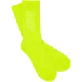 STADIUM GOODS® logo-print crew cotton socks - Yellow