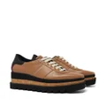 Stella McCartney 80mm Sneak-Elyse platform sneakers - Brown