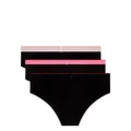 Diesel Ufpt-Mayra-D-Long logo-waistband briefs - Black