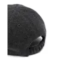 Kiton embroidered-logo cashmere cap - Grey