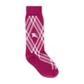 Burberry Equestrian Knight cotton-blend socks - Pink