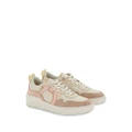 Ferragamo Gancini lace-up sneakers - Pink