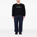 BOSS Salbo Mirror cotton sweatshirt - Black