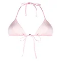 Versace barocco-print bikini top - Pink