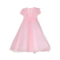 MARCHESA KIDS COUTURE crystal-embellished tulle gown - Pink