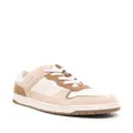 Coach panelled suede leather sneakers - Neutrals