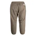 CHOCOOLATE logo-patch cotton track trousers - Brown