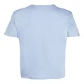 BOSS logo-appliqué cotton T-shirt - Blue