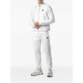 Philipp Plein logo-patch embossed track jacket - White