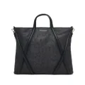 Alexander McQueen Harness Graffiti-print tote bag - Black