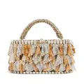 Rosantica Holli Lustrini crystal-embellished bag - Gold