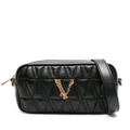 Versace Virtus quilted crossbody bag - Black