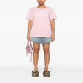 Versace 90s Vintage Barocco cotton T-shirt - Pink