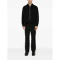Zegna wool blend shirt jacket - Black