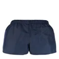 Versace Versace Cartouche-print swim shorts - Blue
