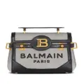Balmain B-Buzz 23 canvas shoulder bag - Black