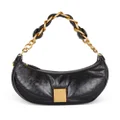 Balmain 1945 Soft leather shoulder bag - Black