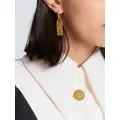 Balmain Signature pendant earrings - Gold