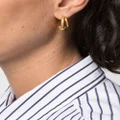 Balenciaga Cut Double earring - Gold