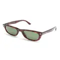 TOM FORD Eyewear Kendel square-frame sunglasses - Brown