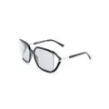 TOM FORD Eyewear Solange 02 butterfly-frame sunglasses - Black