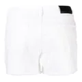 DKNY Kent high-rise jean shorts - White